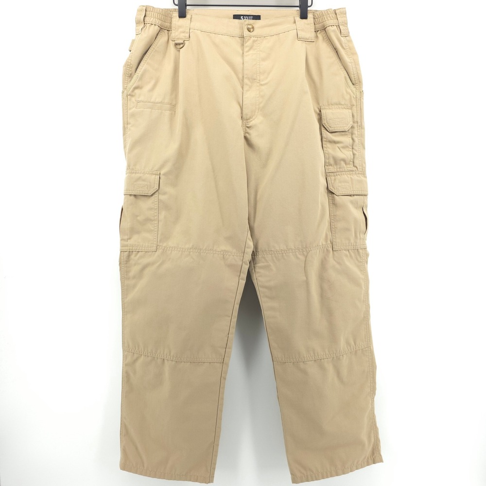5.11 Tactical Mens Cargo Pants‎ 40x32 Khaki Tan Ripstop Utility Workwear